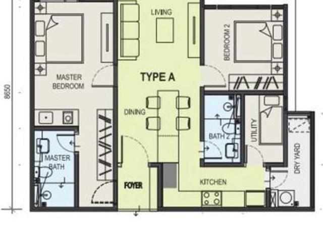 Serviced Residence for rent in Country Heights Damansara, Kuala Lumpur