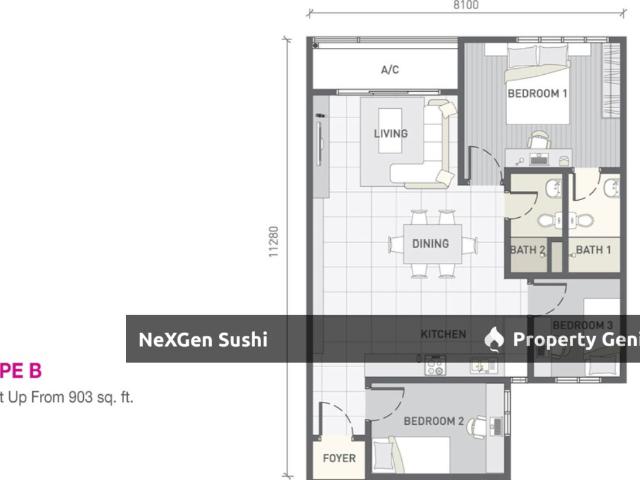 Serviced Residence for rent in Country Heights Damansara, Kuala Lumpur