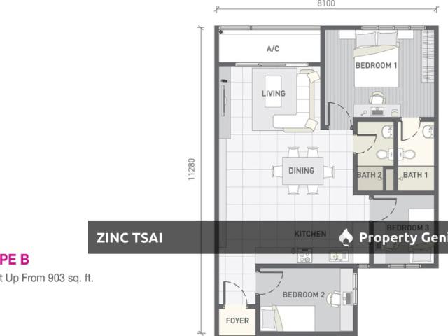 Serviced Residence for rent in Country Heights Damansara, Kuala Lumpur