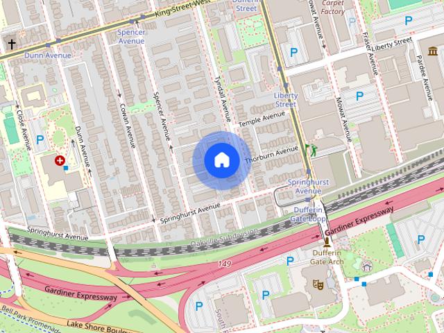 Apartment for rent in South Parkdale, Toronto