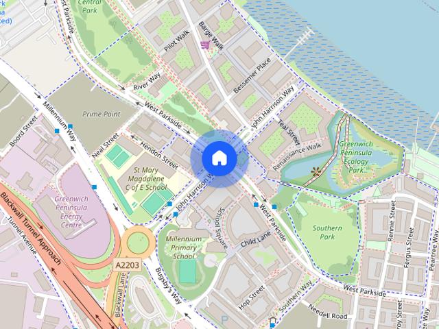 Apartment for rent in East Greenwich, Greater London