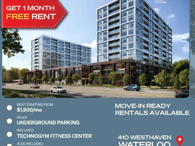 Apartment for rent in Waterloo, Ontario