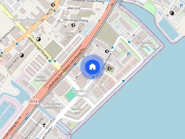 Apartment for rent in Georgetown, Penang