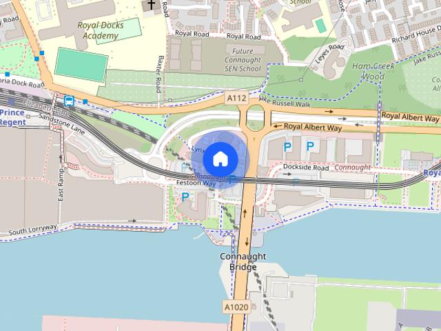 Apartment for rent in Silvertown, Greater London