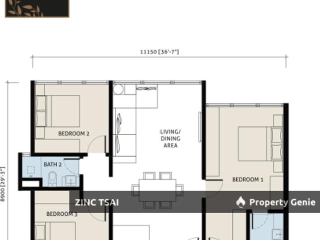 Serviced Residence for rent in Country Heights Damansara, Kuala Lumpur