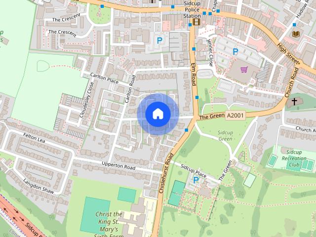 Apartment for rent in Longlands, Greater London