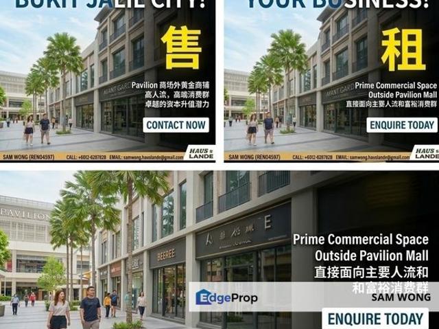 Shop for rent in Bukit Jalil City, Bukit Jalil