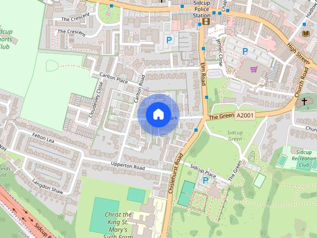 Apartment for rent in Longlands, Greater London