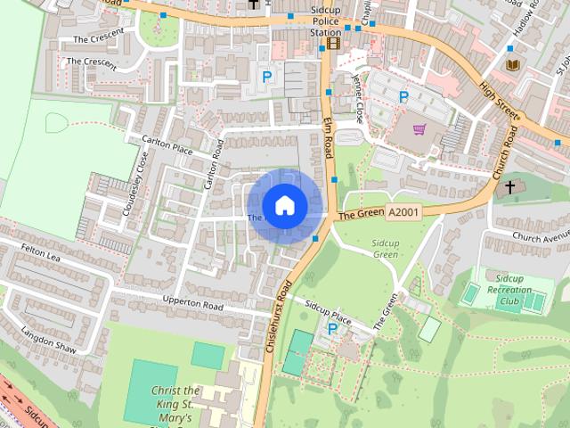 Apartment for rent in Longlands, Greater London