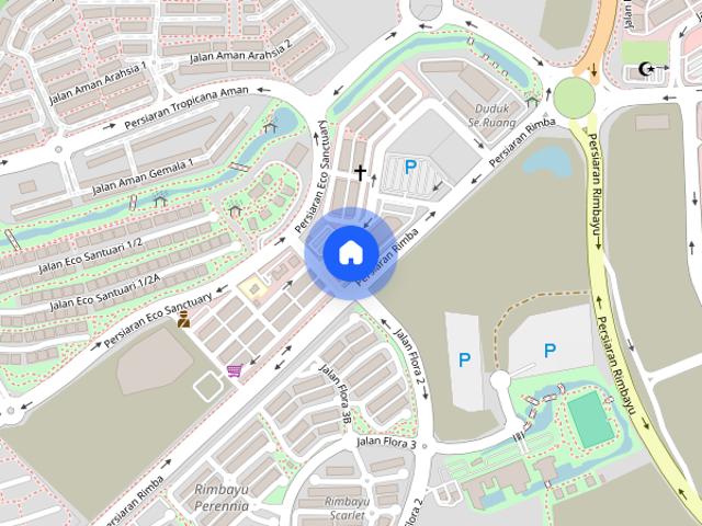 Apartment for rent in Bandar Rimbayu, Kuala Langat
