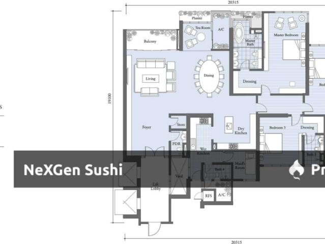 Condominium for rent in Country Heights Damansara, Kuala Lumpur
