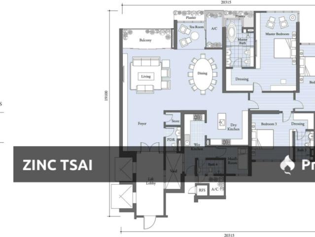 Condominium for rent in Country Heights Damansara, Kuala Lumpur