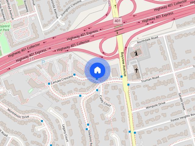 Apartment for rent in Woburn, Ontario