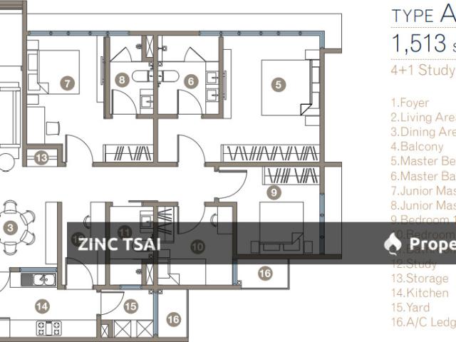 Condominium for rent in Country Heights Damansara, Kuala Lumpur