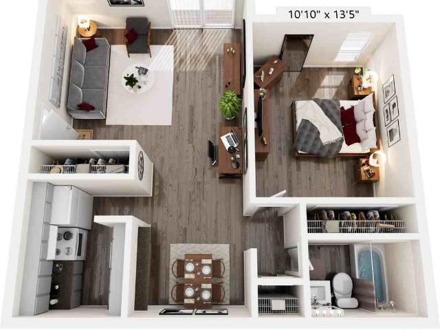 Apartment for rent in Walnut Hill, Petersburg