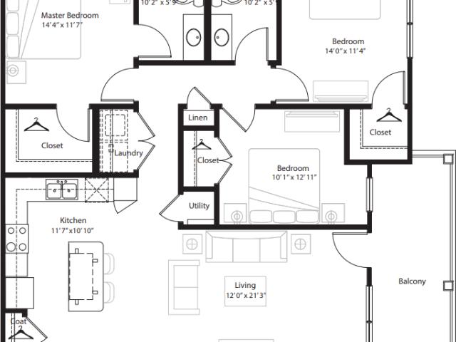 Apartment for rent in Denham Springs, Louisiana