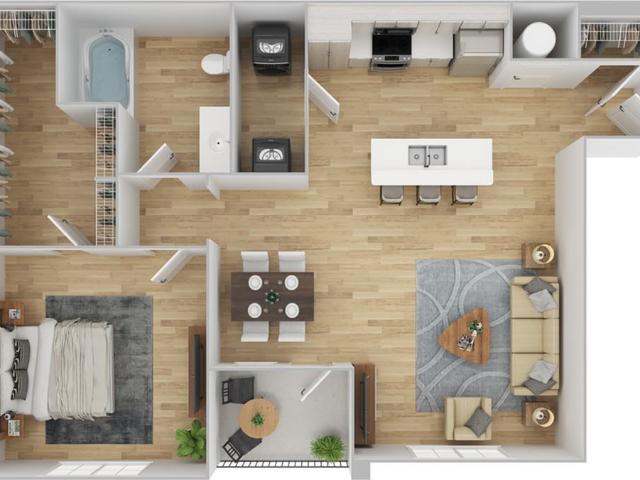 Apartment for rent in Oklahoma City, Oklahoma