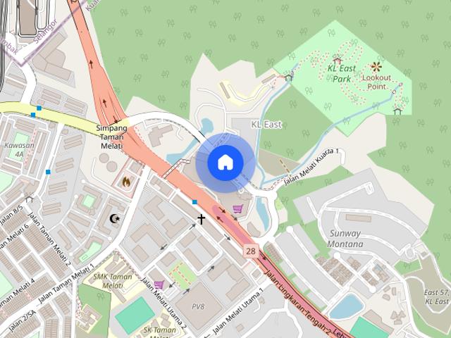 Apartment for rent in Country Heights Damansara, Kuala Lumpur