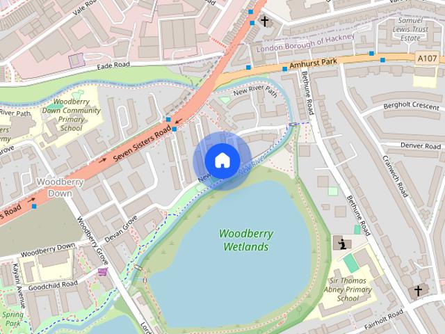 Apartment for rent in Woodberry Down, Stamford Hill