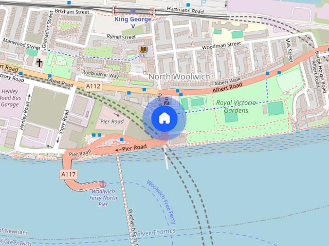 Apartment for rent in North Woolwich, Greater London