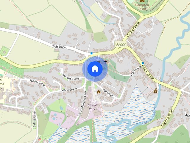 House for rent in Bampton, Mid Devon