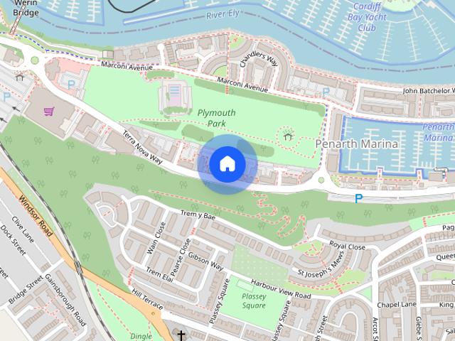 Apartment for rent in Penarth Marina, Penarth