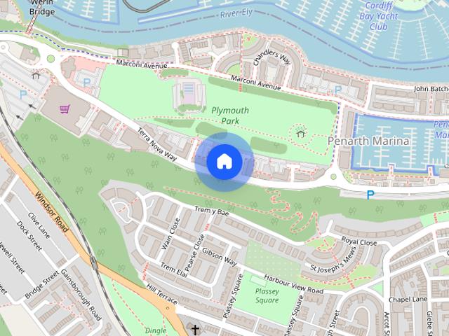 Apartment for rent in Penarth Marina, Penarth