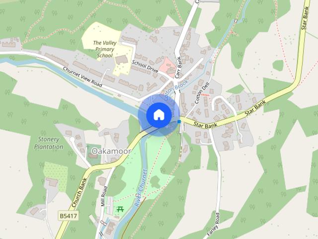 House for rent in Oakamoor, Staffordshire Moorlands