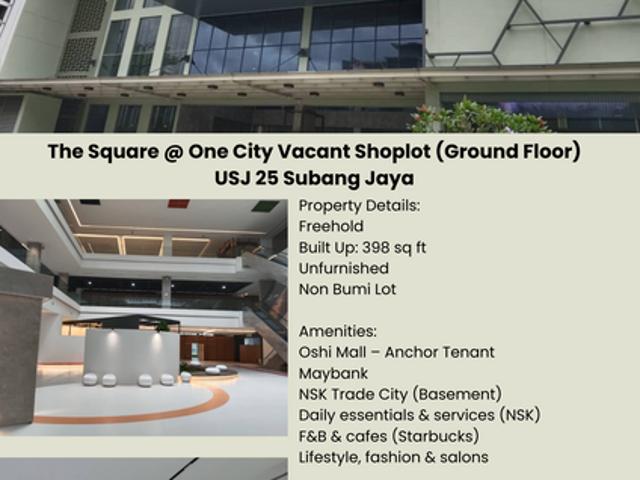 Shop for sale in Petaling, Damansara Damai