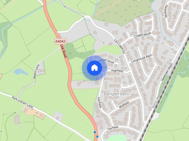 Apartment for rent in Penperlleni, Wales
