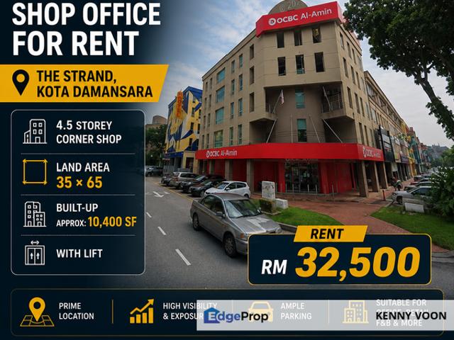 Shop for rent in Petaling, Damansara Damai