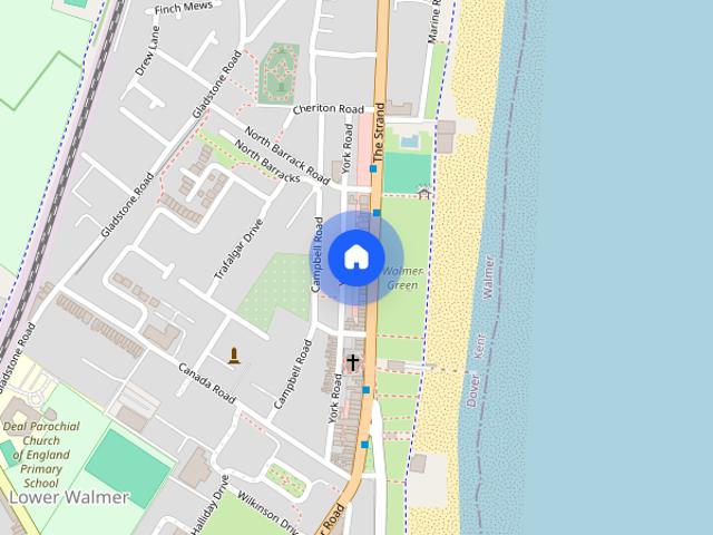 Apartment for rent in Lower Walmer, Dover