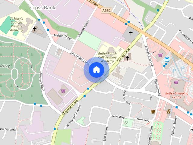 Apartment for rent in Batley, Cross Bank