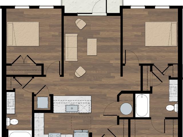 Apartment for rent in Oxford, Mississippi