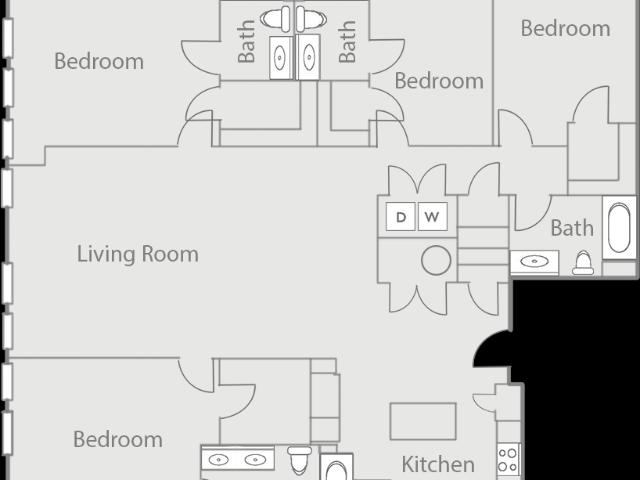 Apartment for rent in Baton Rouge