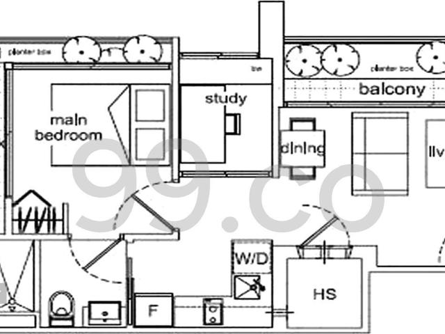 Apartment for sale in Novena