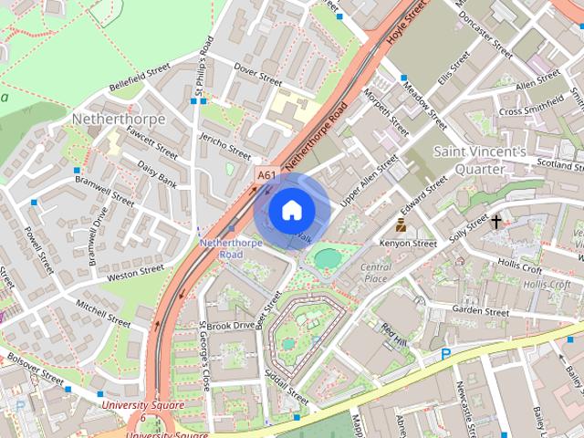 Apartment for rent in Saint George's, Netherthorpe