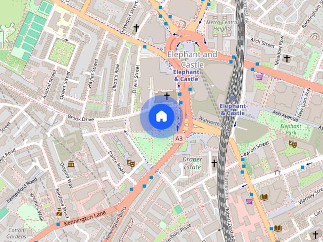 Apartment for rent in Elephant and Castle, Greater London