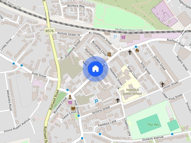 Apartment for rent in Desborough