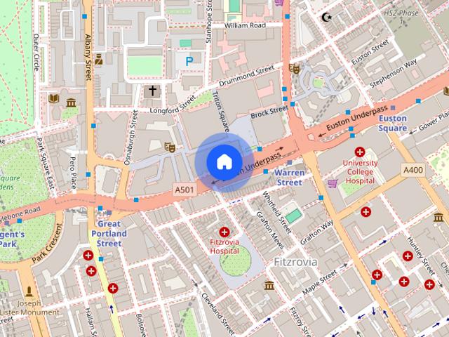 Apartment for rent in Fitzrovia, Greater London