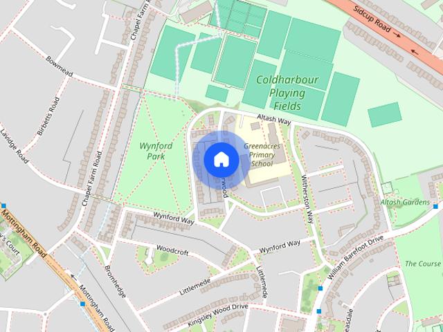 Apartment for rent in Coldharbour, Greater London