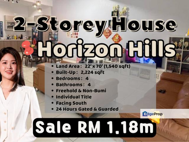 House for sale in The Valley West, Iskandar Puteri