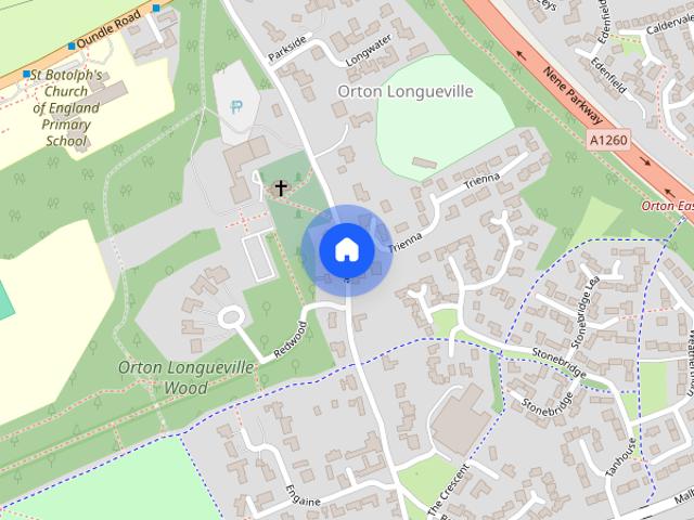 House for rent in Orton Malborne, Peterborough