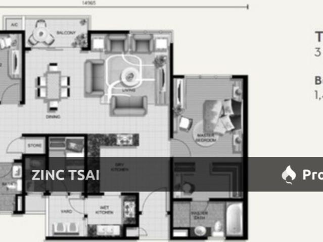 Condominium for rent in Country Heights Damansara, Kuala Lumpur