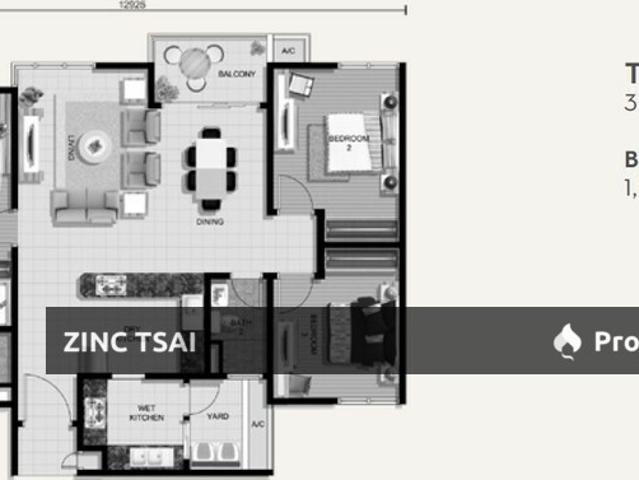 Apartment for rent in Country Heights Damansara, Kuala Lumpur