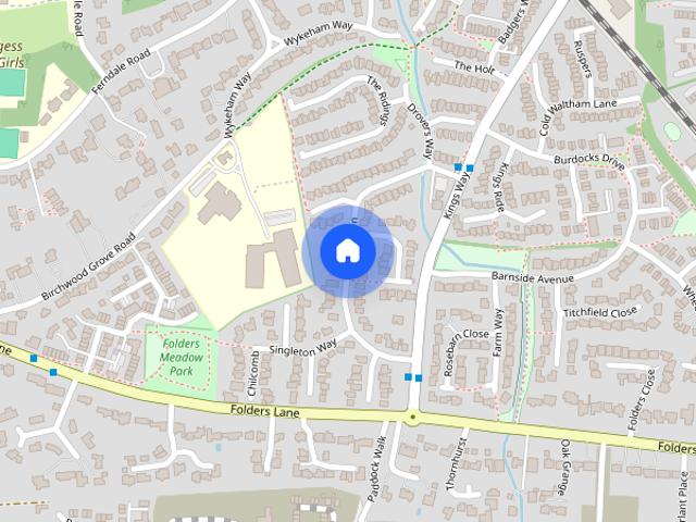 House for rent in Perryfields, West Sussex