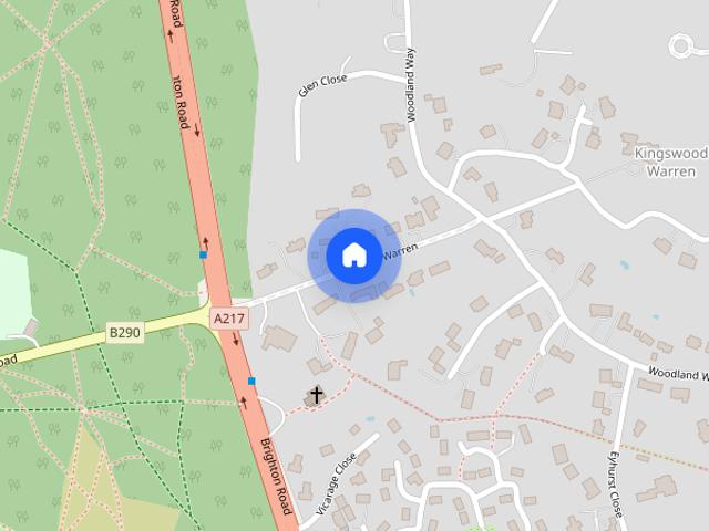 House for rent in Kingswood Warren, Red Hill