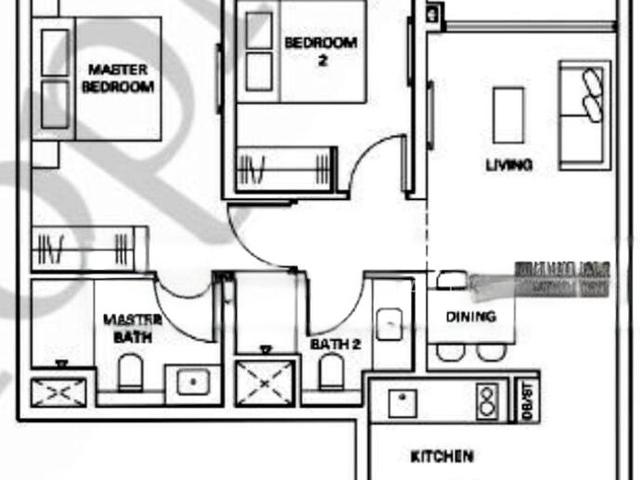 Apartment for sale in Sembawang, 23 North West