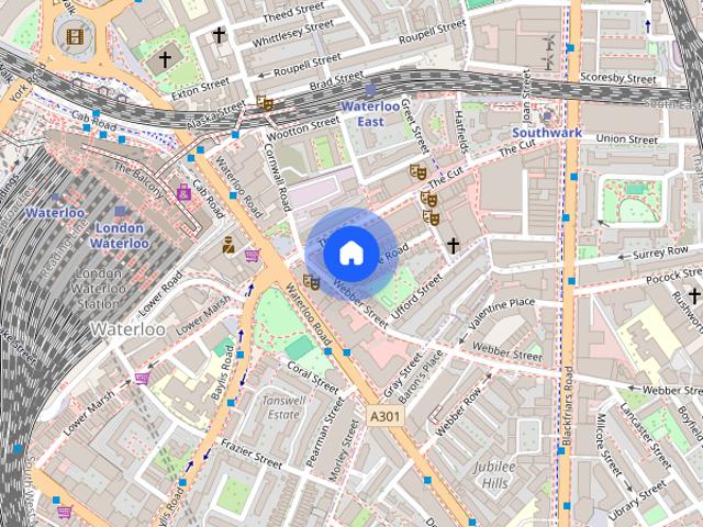 Apartment for rent in South Bank, Greater London
