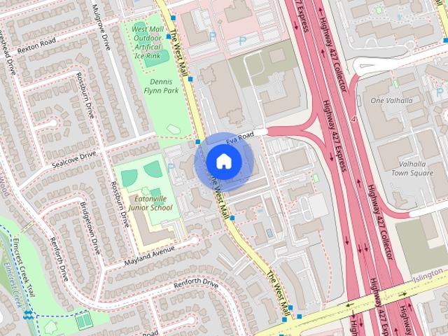 Apartment for rent in Etobicoke Centre, Toronto